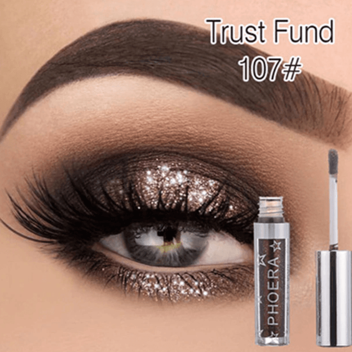 Metallic Liquid Eyeshadow – High-Pigment, Long-Lasting Shine