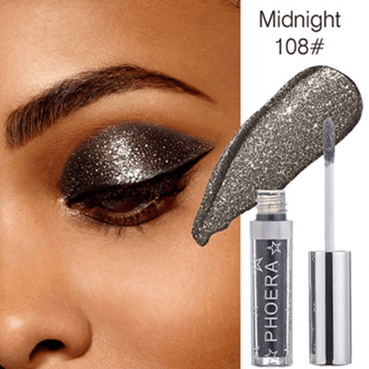 Metallic Liquid Eyeshadow – High-Pigment, Long-Lasting Shine