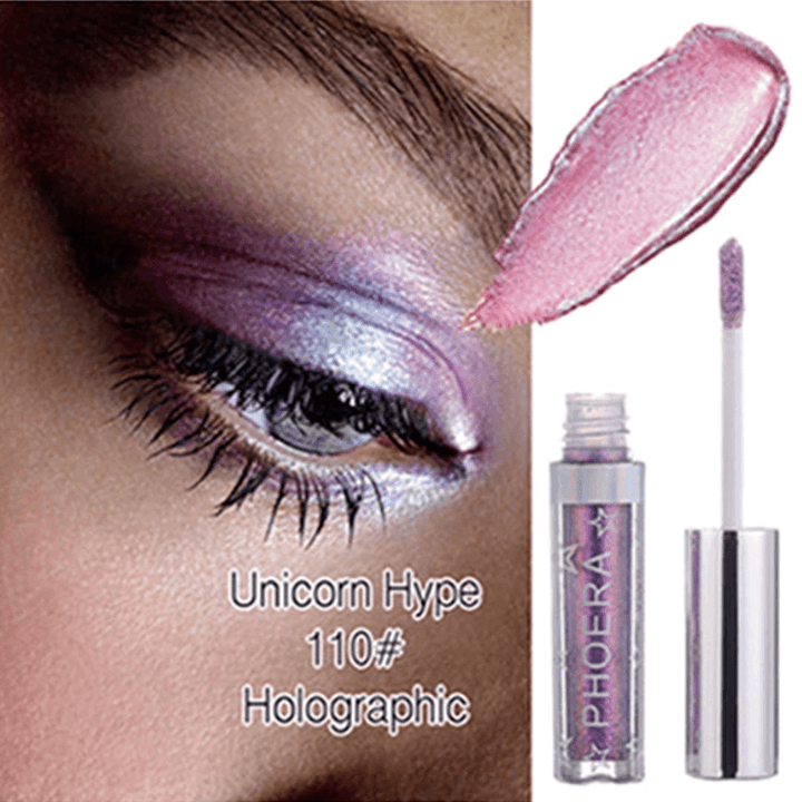 Metallic Liquid Eyeshadow – High-Pigment, Long-Lasting Shine