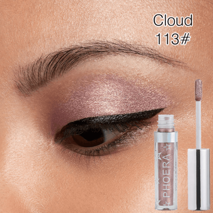 Metallic Liquid Eyeshadow – High-Pigment, Long-Lasting Shine