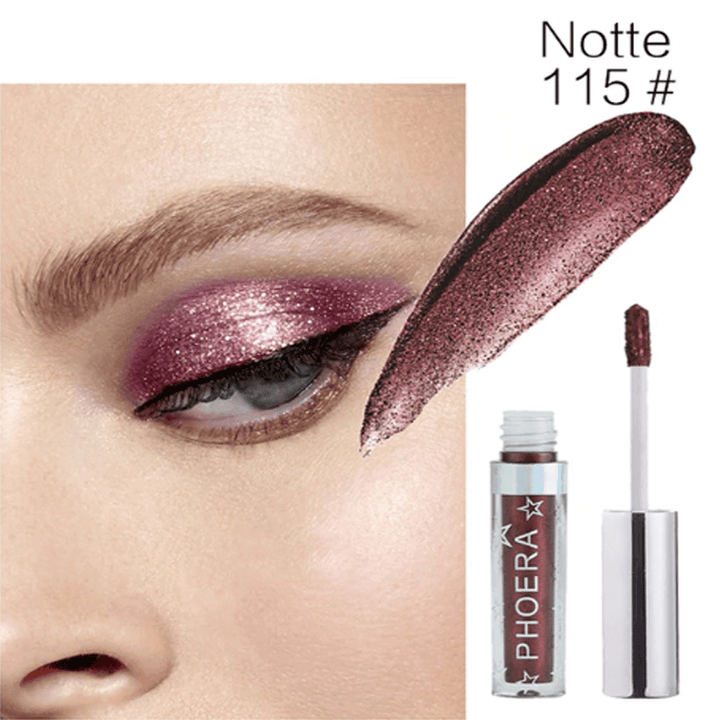 Metallic Liquid Eyeshadow – High-Pigment, Long-Lasting Shine