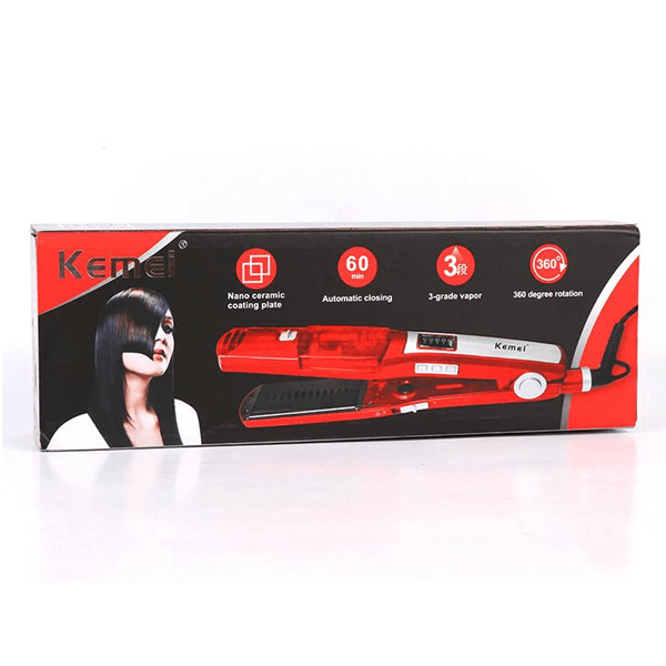 Steam Hair Straightener – Hydrating Technology for Smooth Styling