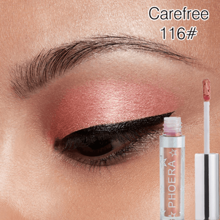 Metallic Liquid Eyeshadow – High-Pigment, Long-Lasting Shine