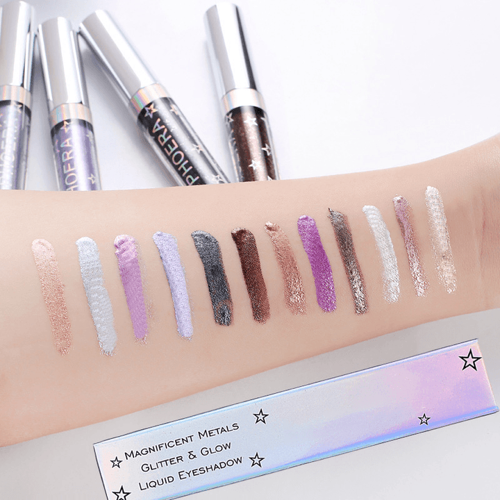 Metallic Liquid Eyeshadow – High-Pigment, Long-Lasting Shine