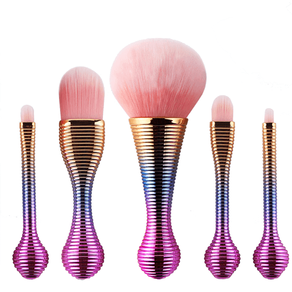 Rainbow Makeup Brush Set – Add Glamour to Your Makeup Routine