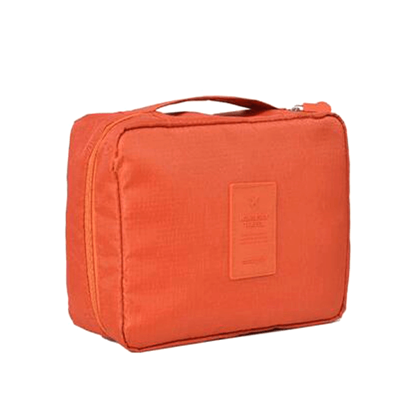 Compact Travel Cosmetic Bag Coral, Makeup Organizer - My Make-Up Brush Set, My Make-Up Brush Set
 - 6