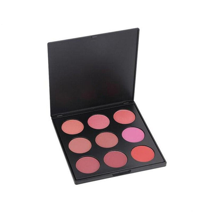 Master 9 Blush Palette – Warm And Blendable Matte Shades