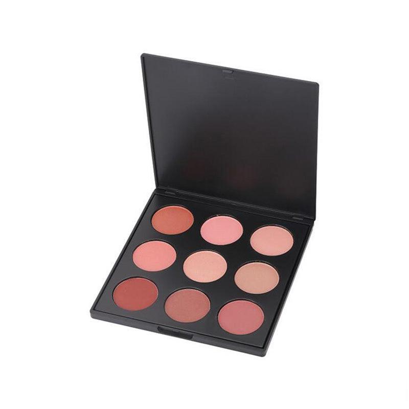 Master 9 Blush Palette – Warm And Blendable Matte Shades