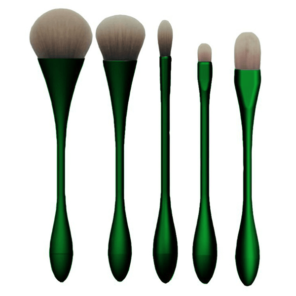 5 Piece Hour Glass Brush Set - Essential Tools For Makeup