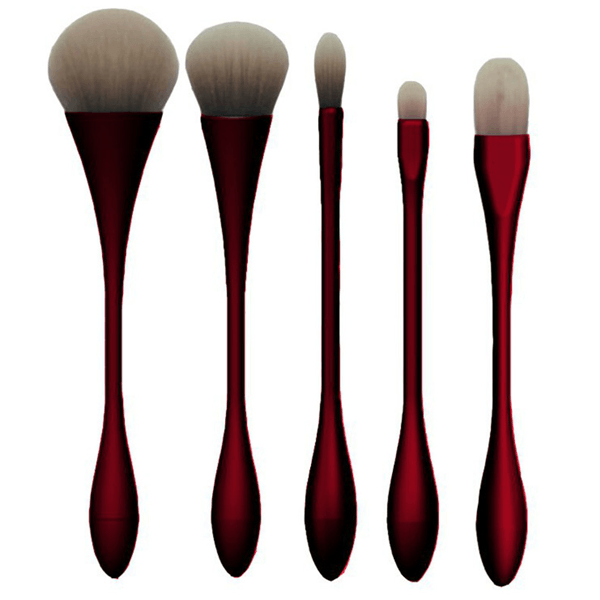 5 Piece Hour Glass Brush Set - Essential Tools For Makeup