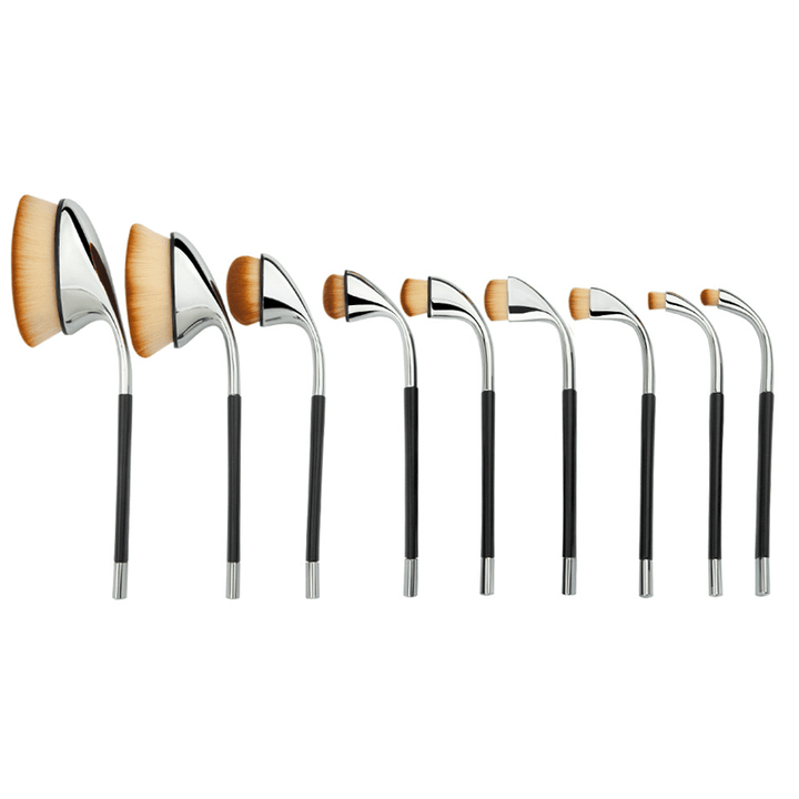 9 PIECE GOLF BRUSH SET ,  - My Make-Up Brush Set, My Make-Up Brush Set
 - 1