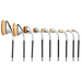 9 PIECE GOLF BRUSH SET ,  - My Make-Up Brush Set, My Make-Up Brush Set
 - 1