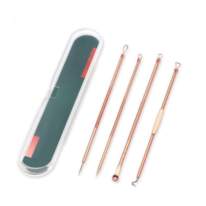 4 Pcs/Set Stainless Steel Cosmetic Tool Kit