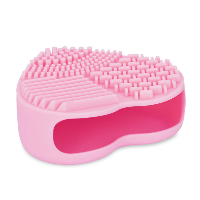 Heart Shape Silicone Brush Cleaner