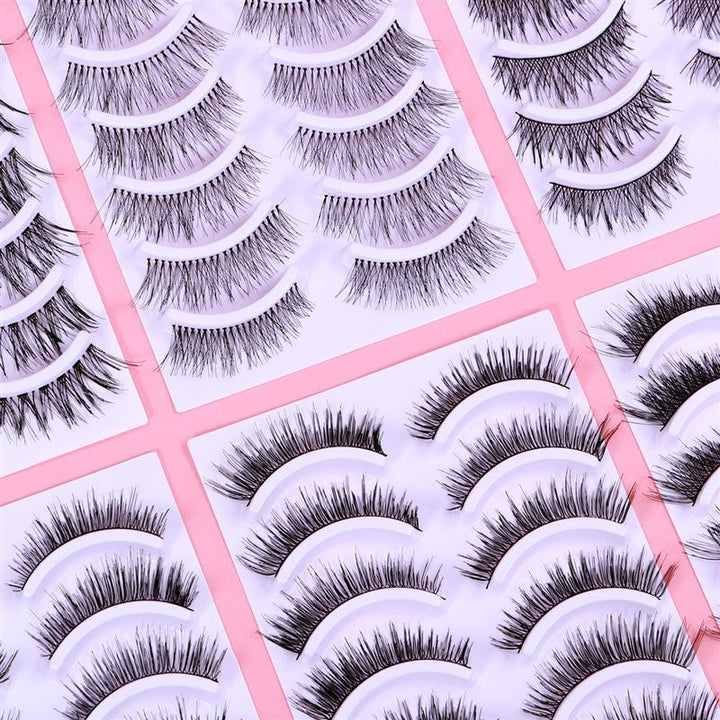 60 Pair Falsies Set – Reusable False Eyelashes for Any Look