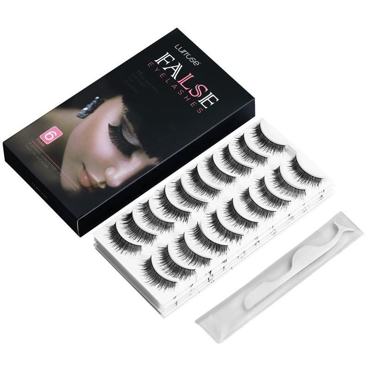 60 Pair Falsies Set – Reusable False Eyelashes for Any Look