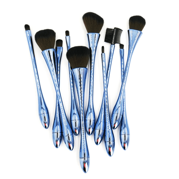 10 Piece Hour Glass Brush Set – Professional Makeup Tools