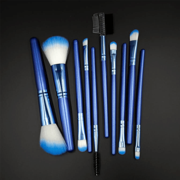 Berry Blue Makeup Brush Set – The Ultimate Beauty Essential