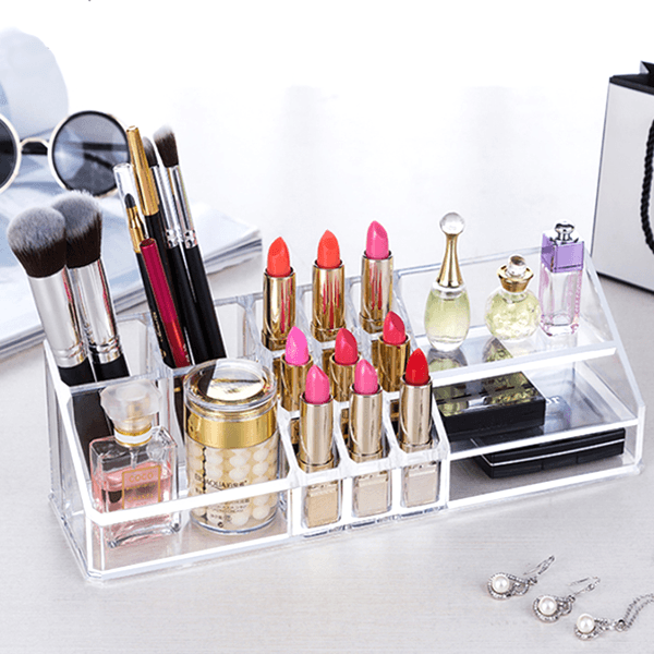 Acrylic Cosmetic Organizer – Clear and Space-Saving Makeup Storage