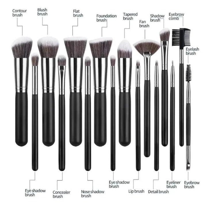 16 Piece Makeup Brush Set – The Ultimate Beauty Essential