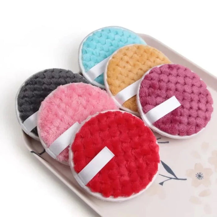 1Pc Soft Microfiber Makeup Remover Reusable Cloth Pad