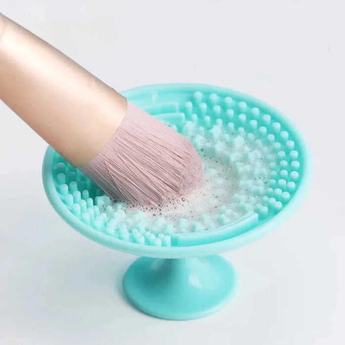 1 Pc Silicone Makeup Brush Cleaner Pad