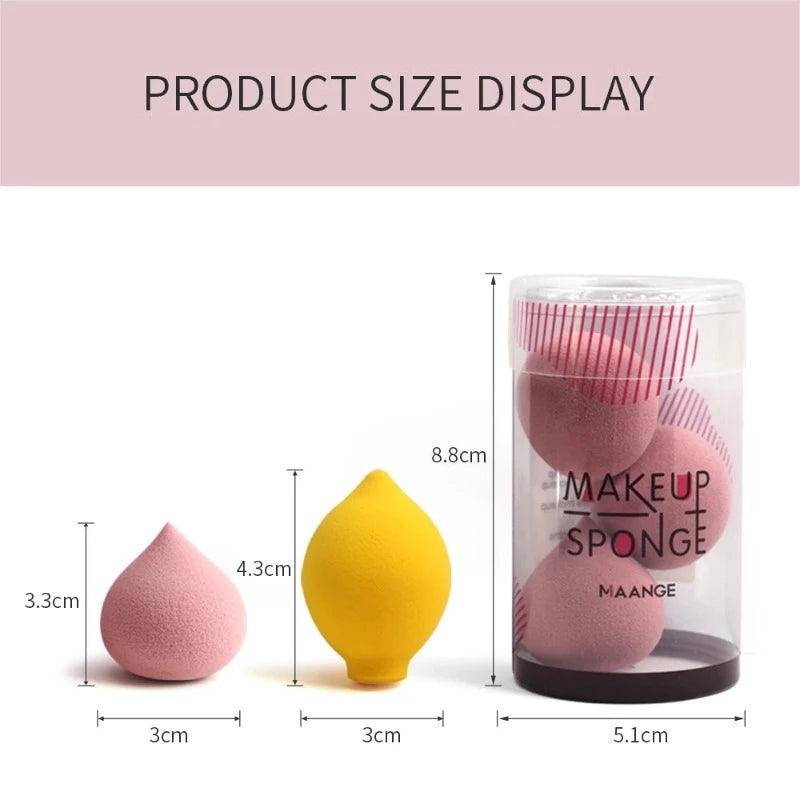 3 Pcs/Box Makeup Sponge Mini Puff Set