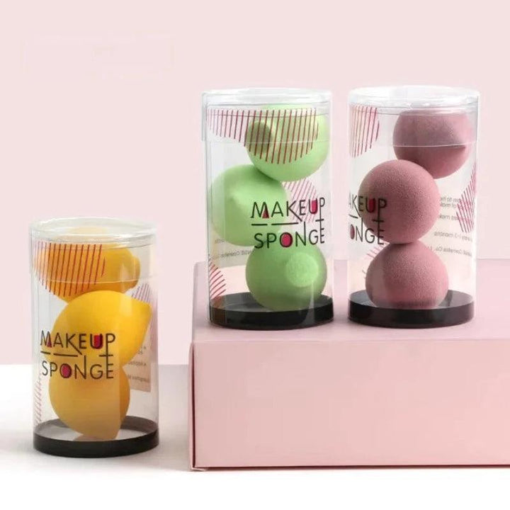 3 Pcs/Box Makeup Sponge Mini Puff Set