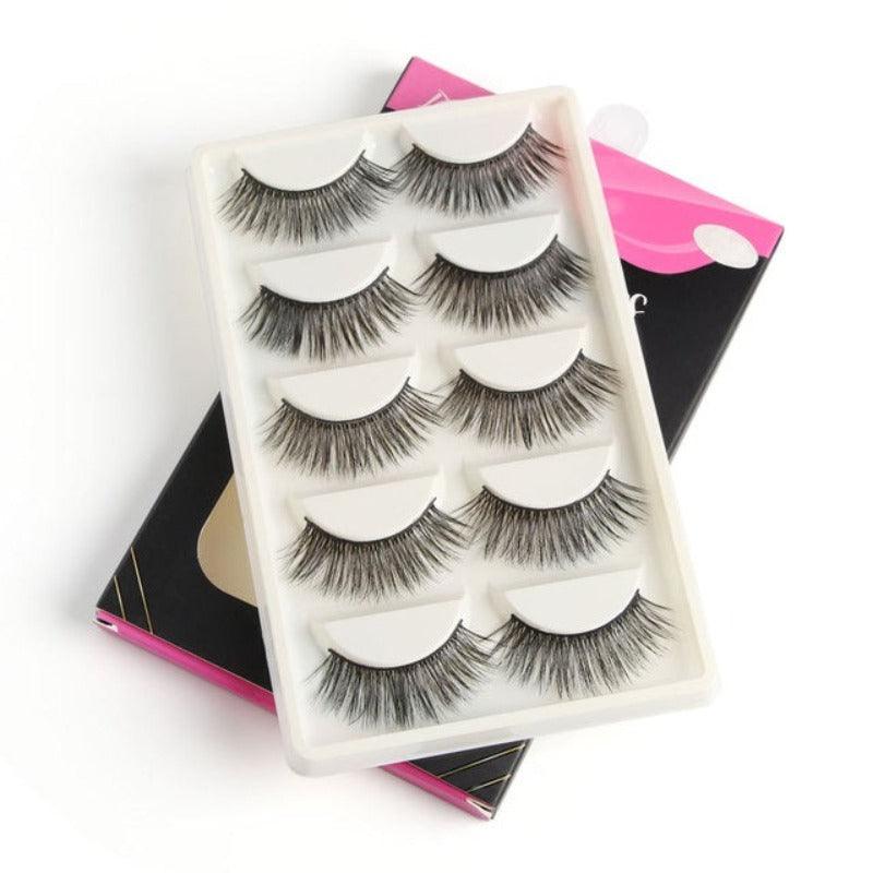 3D Faux Mink Eyelashes - Soft, Reusable And Natural False Lashes