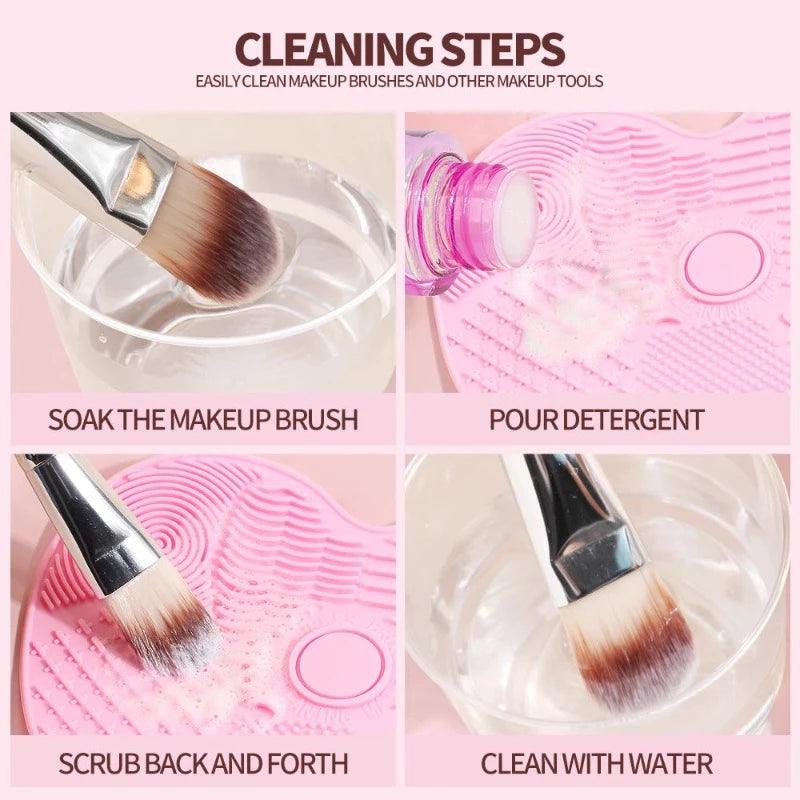 Makeup Brush Cleaning Tool - Flawless Application