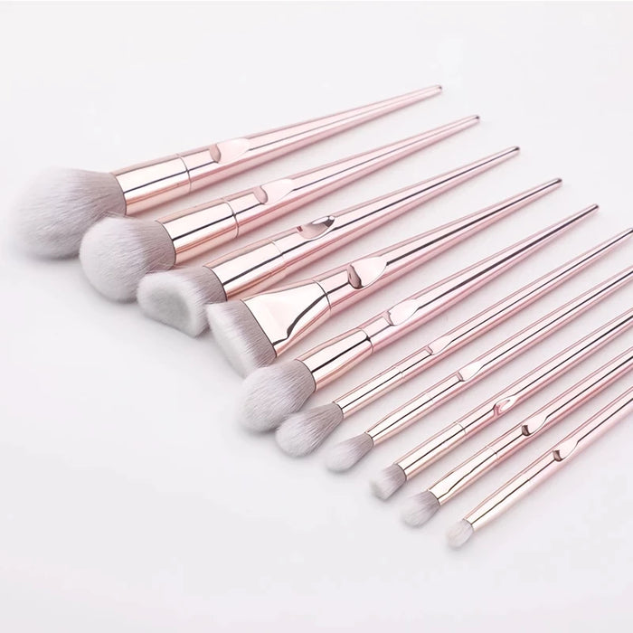 10 Pcs Makeup Brushes Set