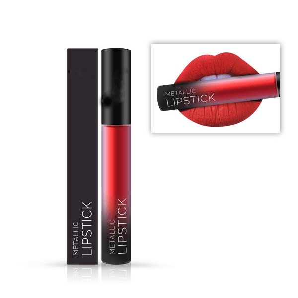 Metallic Matte Lip Stain – Intense Color and Long Wear