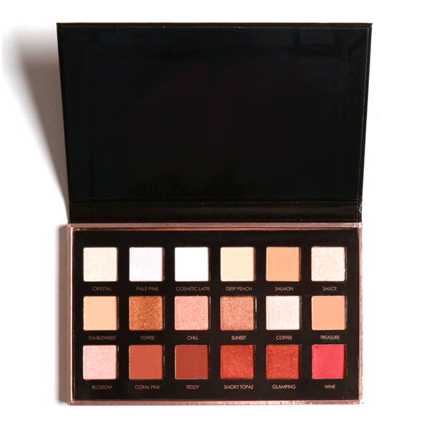 Warm Eyeshadow Palette – Rich And Long-Lasting Color