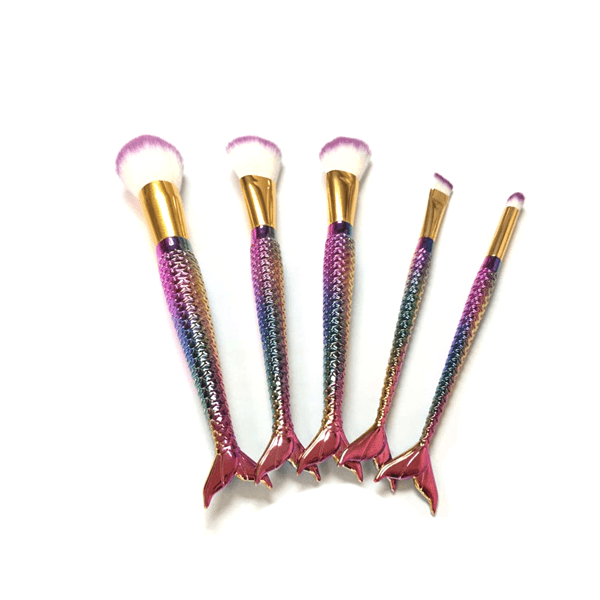 Enchanting Mermaid Brush Set – Magical Beauty Collection