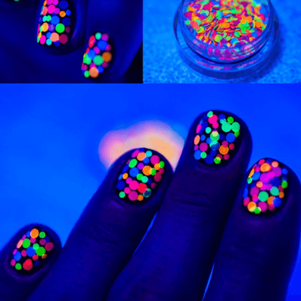 Multicolor Radiant Nail Confetti – A Fun and Vibrant Nail Art Essential