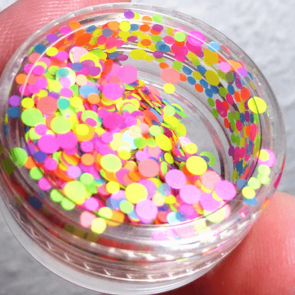 Multicolor Radiant Nail Confetti – A Fun and Vibrant Nail Art Essential