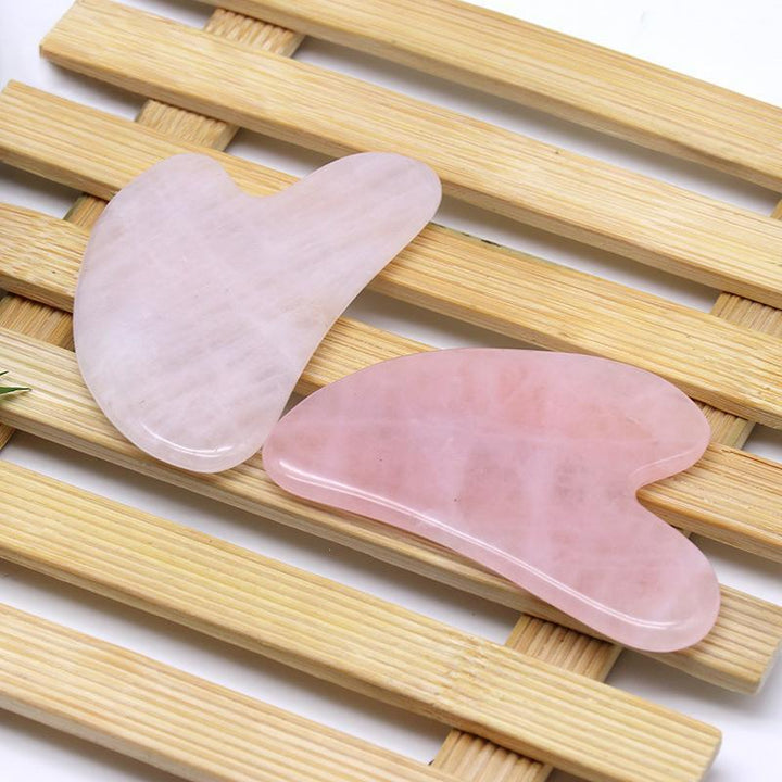 Rose Quartz Gua Sha – Skin Lift and Sculpt Naturally