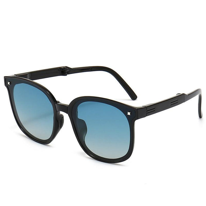 Compact Folding Sunglasses - Men and Women For Vibrant color