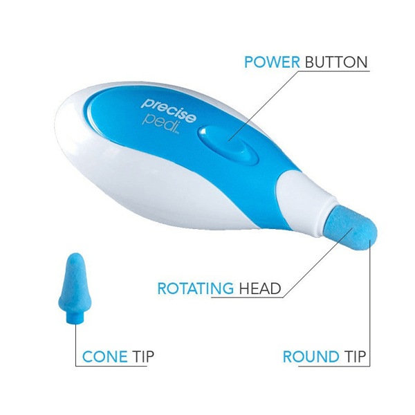 Electronic Pedicure Tool For Callus And Cracked Skin Removal