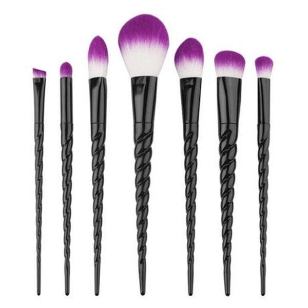 Black Unicorn Brush Set – Professional and Stylish Makeup Brushes