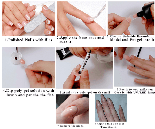 Professional PolyGel Nail Kit –  Easy DIY Nail Extensions