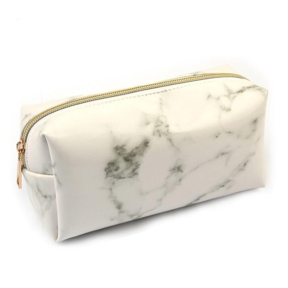 1 Pcs Marble Brush Bag – Stylish and Durable Storage Case