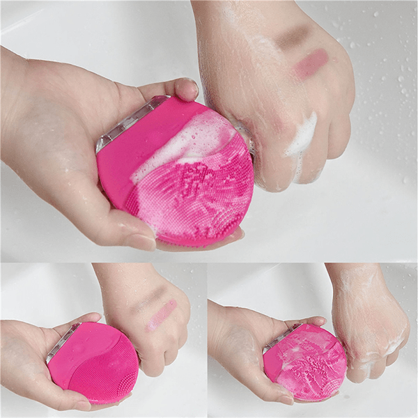 Mini Electric Cleansing Brush - Gentle skin exfoliator