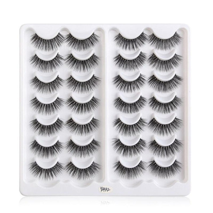 14 Pairs 3D Mink False Eyelashes – Reusable and Natural Look