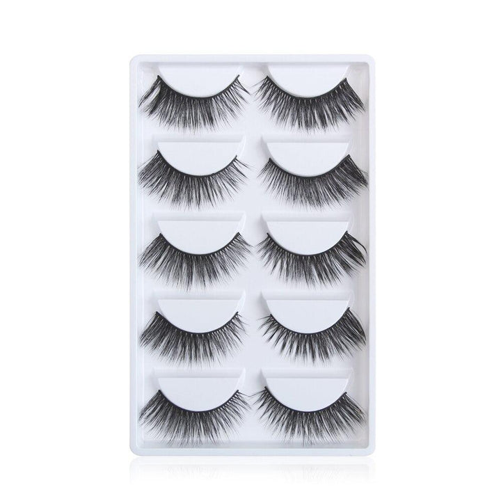 Voluminous 3D Mink Eyelashes - 5 Pair Easy to apply lashes