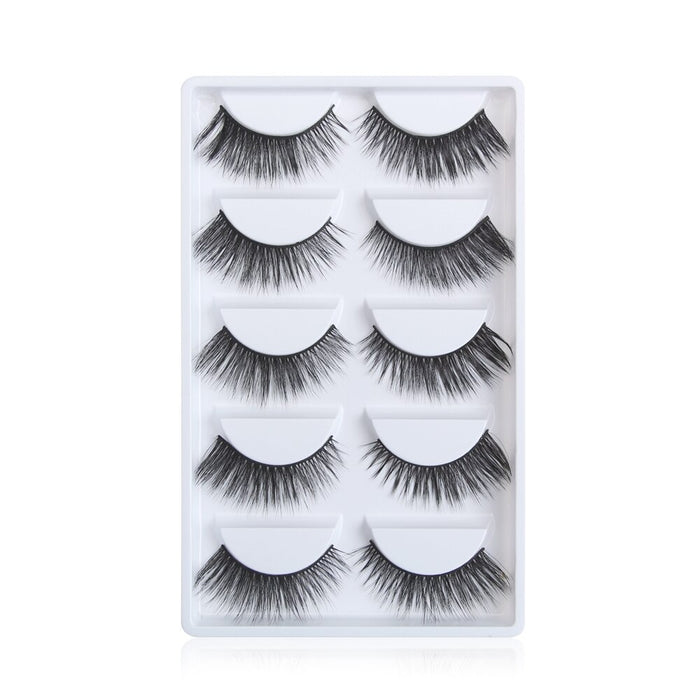 5 Pairs 3D Mink Faux Eyelashes