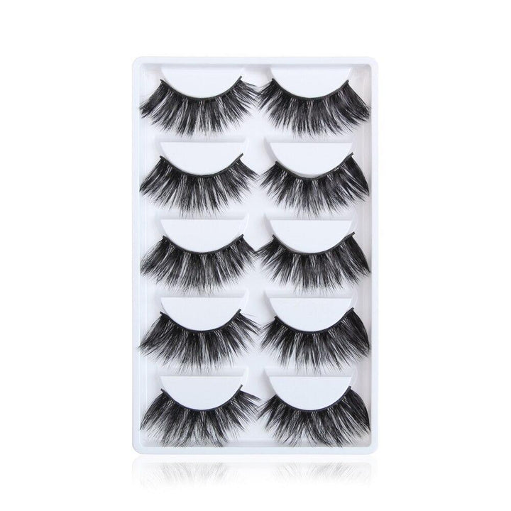 Voluminous 3D Mink Eyelashes - 5 Pair Easy to apply lashes