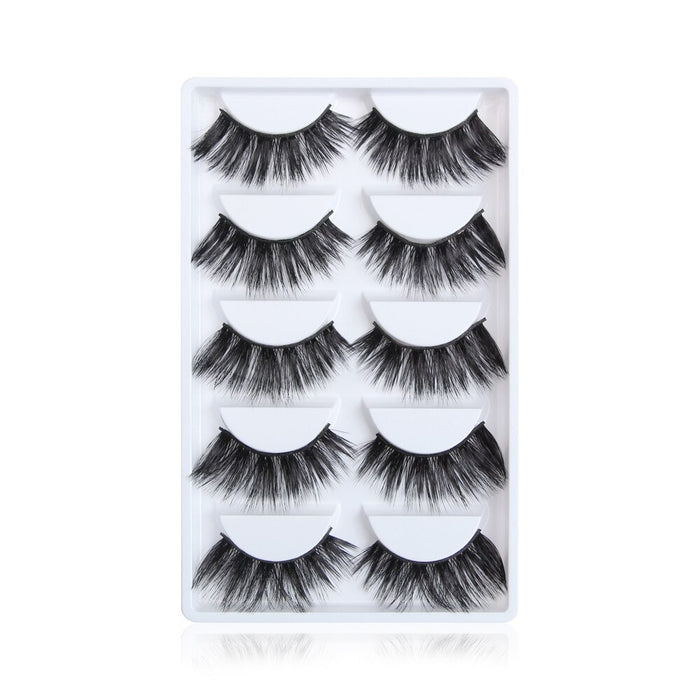 5 Pairs 3D Mink Faux Eyelashes