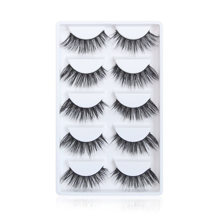 5 Pairs 3D Mink Faux Eyelashes