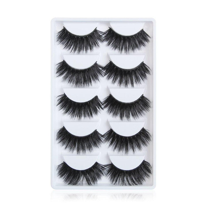 Voluminous 3D Mink Eyelashes - 5 Pair Easy to apply lashes